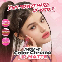 *SINAR* DAZZLE ME Color Chrome Lip Matte Lipstick