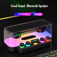 ใหม่ Gaming Bluetooth ลำโพง RGB คอมพิวเตอร์ Soundbar 3D Surround คอลัมน์ไร้สายซับวูฟเฟอร์ Music Center Audio แล็ปท็อป PC