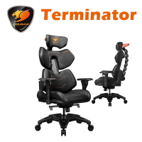 COUGAR 美洲獅 Terminator 革命性獨特機械美學 電競椅(龍骨椅/黑色)