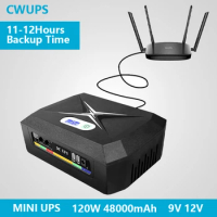 Small Mini USB Router UPS Power Buckup Supply 12V Powerbank Router Backup Power Camera With Battery UPS For Home Camera