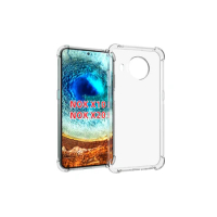 For Nokia X10 Mobile Phone Case Transparent X20 Anti-fall Silicone Protective Cover Soft TPU Airbag Shockproof Cases