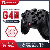 GameSir G4 Pro Bluetooth Switch Game Controller Wireless Gamepad - for Nintendo Switch / Android / iPhone / PC Magnetic ABXY