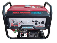 [ 家事達] MAX POWER-CR3800GX 本田引擎 手拉發電機-3800w 特價