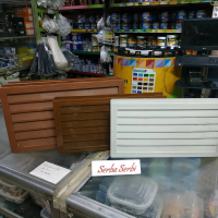 -PVC LUBANG ANGIN PINTU PVC-Lubang pintu kamar mandi sepasang