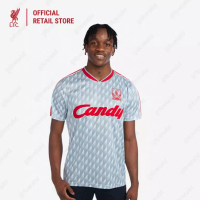 Liverpool FC Liverpool FC Lfc Adult Retro 89-91 Candy Away Shirt Men - Official LFC Jersey Original 