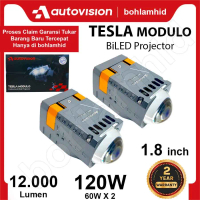 BILED Projektor LASER Autovision TESLA MODULO 1.8\ 120Watt 12000Lumen Lampu LED Projektor Retrofit H