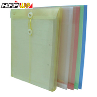 HFPWP 加大直式壓花透明文件袋 環保材質 台灣製  10入/ 包 GF119-10