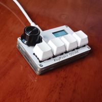 (Trong kho) cho sayodevice osu o3c nhanh chóng kích hoạt Bàn phím mini tùy chỉnh màn hình chính chuy