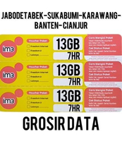 Voucher Indosat Freedom Internet 13GB 7Hari