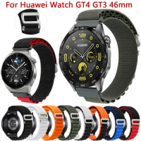 22mm Watch Band Replacement Belt For Huawei Watch GT 4 3 SE 46mm Strap for Huawei GT4 GT3 GT2 Pro 46mm Nylon Bracelet Wristband