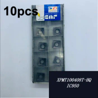 10pcs Carbide blade XPMT100408T-HQ IC950
