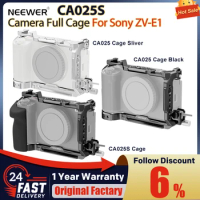 NEEWER ZV-E1 Camera Cage with HDMI Cable Clamp CA025S Metal Video Rig Compatible with Sony ZV-E1