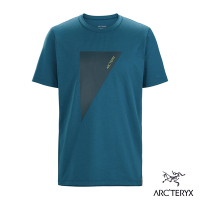 Arcteryx 始祖鳥 男 Captive Logo 短袖圓領衫 寧靜綠