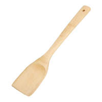 Bamboo Wooden Spatula, Non-Stick Kitchenware, Wooden Wok, Heat-Resistant Kitchen Utensils