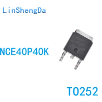 10PCS NCE40P40K MOSFET-P -40V -40A SMD TO-252