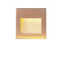 【大巨光】時尚風- LED 3W 崁入型壁燈-小(MF-32513/MF-32514/MF-32515)
