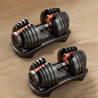 【ONFIT】24KG可調式啞鈴 15段旋轉調整 2入(YL001*2)