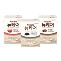 【同口味一箱送３罐/三箱送１箱】NUCARE 可倍力 營養飲-咖啡/草莓/黑芝麻 (200ml/30瓶/箱)【杏一】