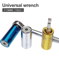 Universal torque wrench head sleeve sleeve magic sleeve electric drill ratchet wrench multi-hand tool wrench for Dio34 Dio35Zx