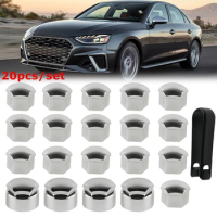 17mm Wheel Nut Caps For Audi A3 VW golf 7 Universal Wheel Bolt Cover For BMW Audi VW Fiat Ford Car Hub Center Screw Cover Caps