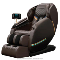Luxury Shiatsu Massage Chair Foot Spa Sl Track Full Body Massage Gravity Massage Chair