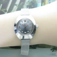 Vintage (Grey+Orange) Special Abalone citizen Mechanical Women's Watch