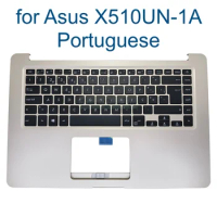 PT-PO Portuguese Keyboard Palmrest Case for Asus VivoBook X510U X510UA X510UR X510UF X510UAD X510UAO 90NB0GS1 R30201 R30480 New