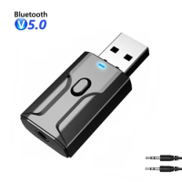 Car Bluetooth Receiver Transmitter USB Bluetooth Audio Adapter Bluetooth Receiver With Call