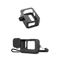 Silicone Case Frame Set Protect Camera Enhance Security Drop-proof And Shock-Resistant For GoPro Hero 11 10 9 GoPro Accessories
