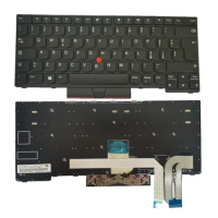 New for Lenovo Thinkpad T480s T490 T495 P43s Keyboard no Backlit IT