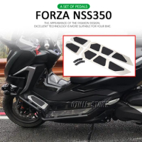 For Honda Forza350 FORZA 300 NSS 300 350 2018 - 2022 Motorcycle Accessories Footrest Footboard Step Footpad Pedal Plate Foot Peg
