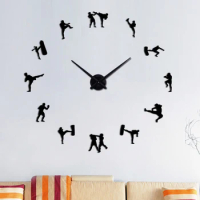 horloge modern watch acrylic mirror clock new quartz 3d diy wall clocks home decorations sticker free shipping real