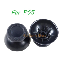 2pcs For PlayStation 5 PS5 Controller Original Black 3D Analog Joystick Stick Mushroom Cap Thumbstick Cover