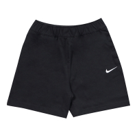 Nike 短褲 NSW Shorts 女款 黑色 小勾 刺繡 棉褲 基本款 DM6729-010