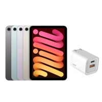【Apple】2024 iPad mini 7 8.3吋/5G/128G 平板電腦(33W充電頭組)