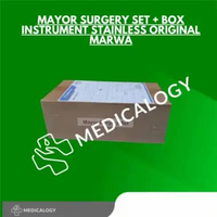 Mayor Surgery Set + Box Instrument Stainless Original Marwa