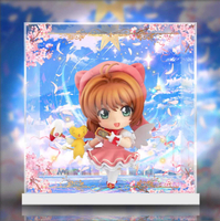 【AOWOBOX】GSC 庫洛魔法使 黏土人 400 木之本櫻 主題展示盒