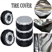 13-19inch Car SUV Wheel Protection Spare Tire Bag Winter Tire Tyre Storage Cover Oxford Cloth Tire Cover 65x37cm