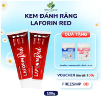 Kem đánh răng LAFORIN RED ngăn ngừa chảy máu chân răng tuýp 100g