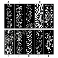Plat Cutting Laser Plasma Motif Pagar