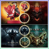 Diablo 3 Amxxbo Round Card Diablo3 Crossover Card Garblin NFC Amibo Card for Switch Linkage Game Collection Card Toy Gift
