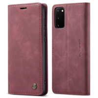 Luxury Wallet Card Holder Case For Samsung Galaxy S20 Plus Case On Samsung S20 Ultra Phone Case Flip Leather Magnetic Cover