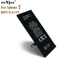 EENJEE 20pcs cell Phone Battery For Iphone 7 7G 3.8V 1960mah ORG IC Replacement Batteries OEM