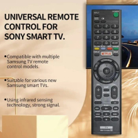 RMT-TX100U Universal Remote Control for Sony-TV-Remote for All Sony Bravia LCD LED HD Smart TVs with Netflix Buttons