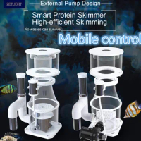 zetlight WIFI controlled by mobile phone.Built-in large protein separator Egg water tank filter fish tank aquarium nitrogenizer