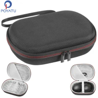 POYATU Headphones Case For Soundcore by Anker Life Q30 Q35 Q20 Q20+ Headphone Headset Carry Case Hard Box Pouch Bag