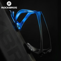 ROCKBROS Bicycle Water Bottle Cage MTB Road Bike One-piece Molding Gradient Rounded Bottle Holder Ultralight Cycle Equipment