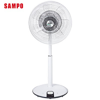 SAMPO 聲寶 16吋7+7片扇葉DC直流馬達微電腦遙控立扇 SK-FJ16PD -