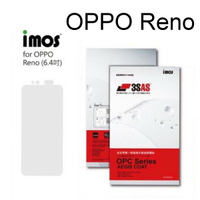 【iMos】3SAS系列保護貼 OPPO Reno 標準版 (6.4吋) 超潑水、防污、抗刮