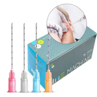 Factory Disposable Blunt-tip Cannula 22g 50mm 70mm Blunt Fine Micro Body Piercing Needles Cannula Syringe Tool